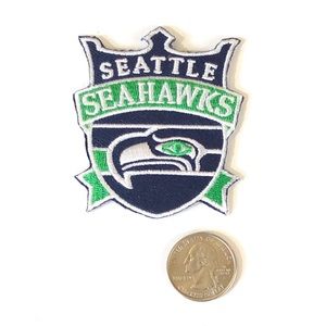 Seahawks patch iron on NFL Seattle DIY football